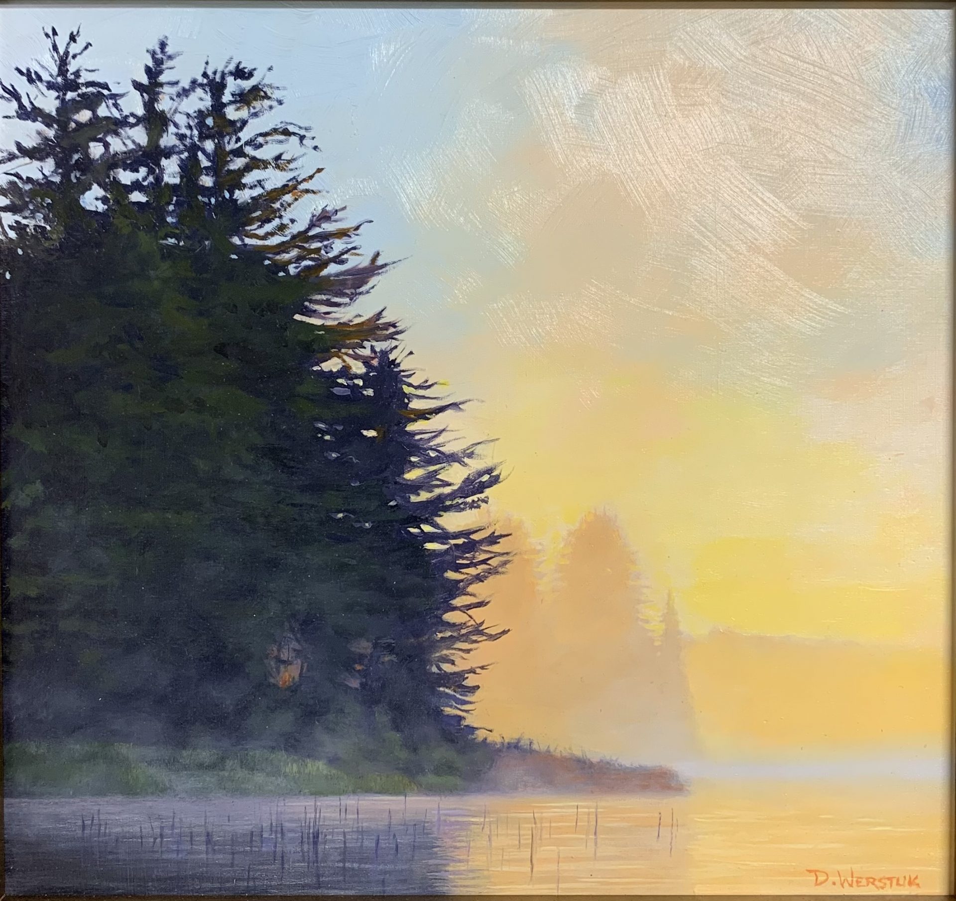 Early Morning, Rain Lake | Algonquin Art Centre - A Canadian Art ...