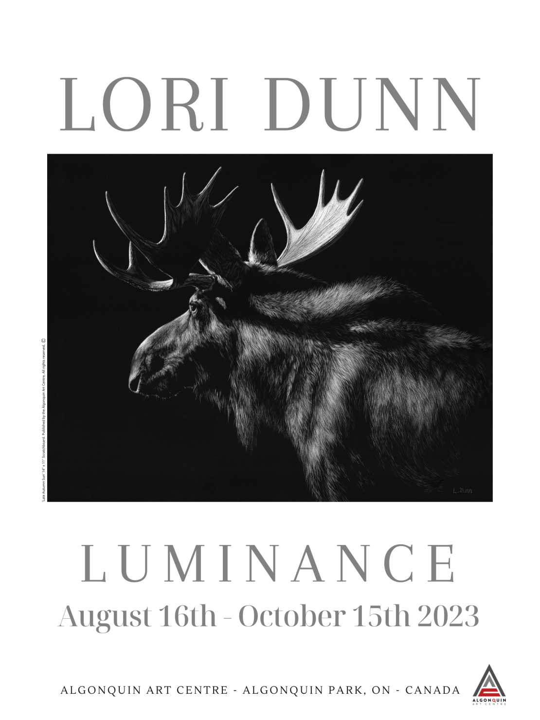 Exhibition Poster Algonquin Art Centre A Canadian Art Gallery In Exhibition Poster Algonquin Art Centre A Canadian Art Gallery In