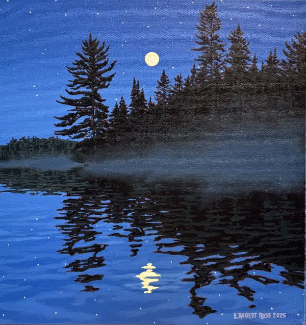 Full Moon, Canisbay Lake