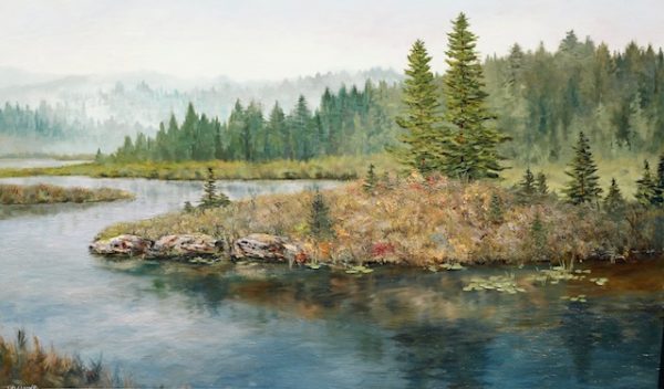 Misty Morning Opeongo Road
