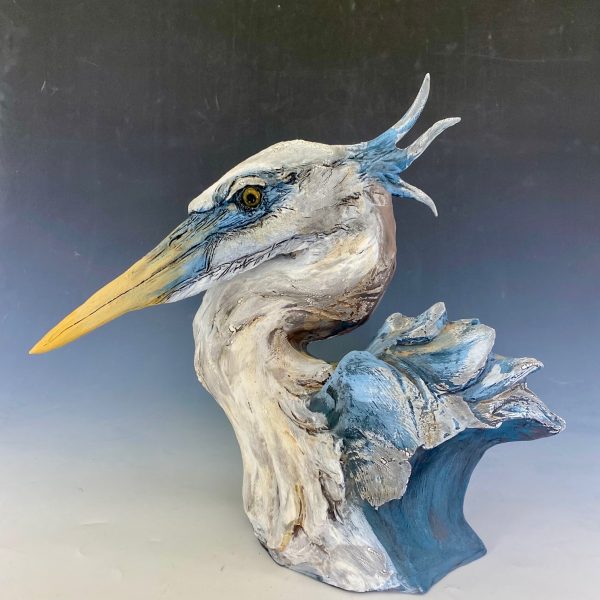 Heron Bust