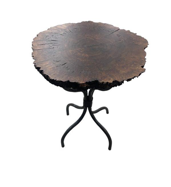 Claro Walnut Burl Table