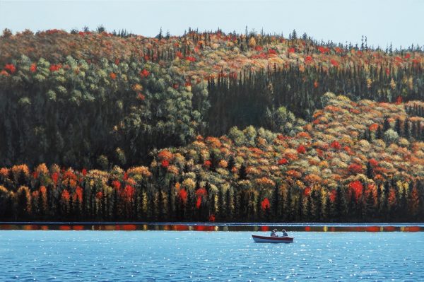 Changing Colours at Lake of Two Rivers