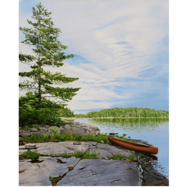 Resting On The Rock, French River