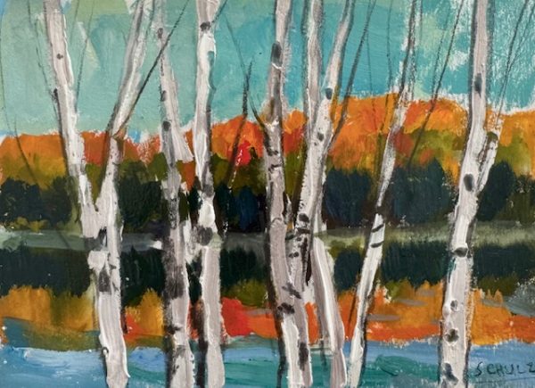 Long Lake Birches I